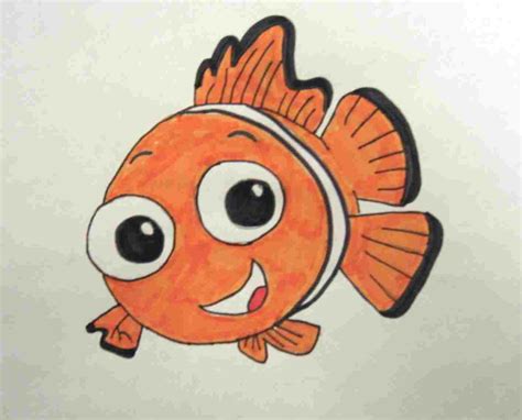 Nemo Fish Drawing at PaintingValley.com | Explore collection of Nemo Fish Drawing