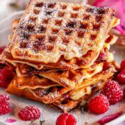 Lemon Raspberry Buttermilk Waffles - Aberdeen's Kitchen