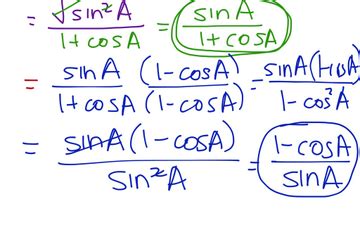 Derivation of the Half-Angle Identities | Educreations