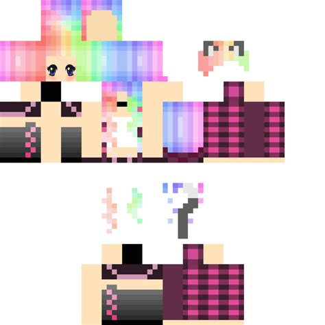 anime minecraft skin melzz - Illustrations ART street