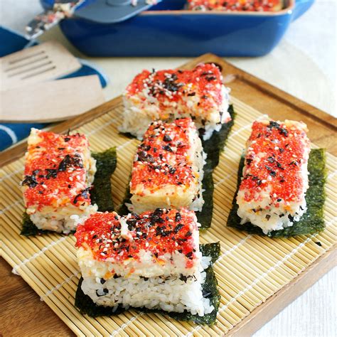 Sushi Bake Furikake Quick and Easy Recipe | Amiable Foods