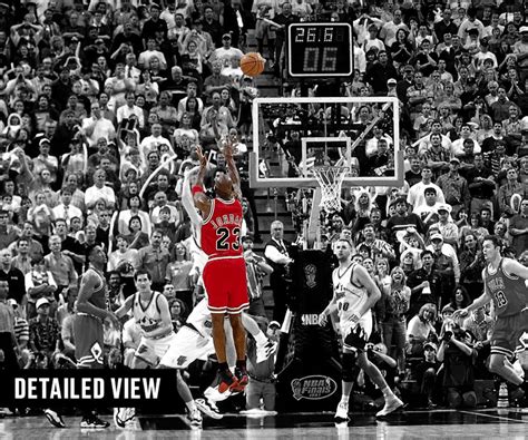 Michael Jordan 'Last Shot' 1998 NBA Finals Game 6 | Etsy