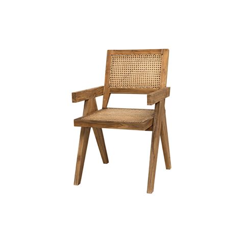 Java Rattan Dining Chair - Wooden Works Jepara - Modern Furniture