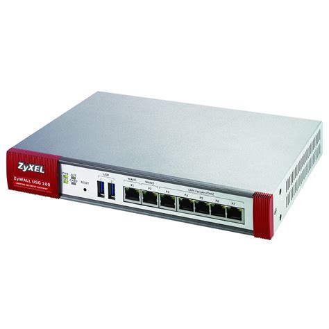 USG100 Router Firewall, 7 puertos Gigabit, 3G WAN – Telnet