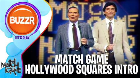 Match Game Hollywood Squares Hour - Introduction of Episode 2 | BUZZR