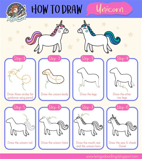 How To Draw Unicorn - Easy Step By Step Drawing Tutorial