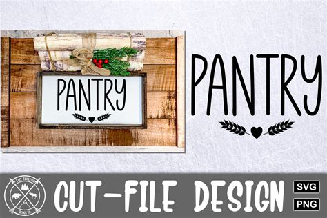 Pantry Farmhouse Sign Graphic by PNG Planet · Creative Fabrica