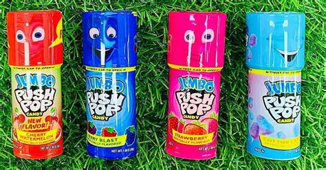 Push Pop (History, Flavors & Commercials) - Snack History