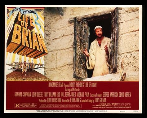 Life of Brian (1979) Original Lobby Card Movie Poster - Original Film Art - Vintage Movie Posters