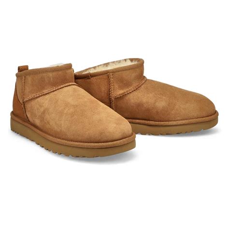 UGG Women's Classic Ultra Mini Boot - Chestnu | SoftMoc.com