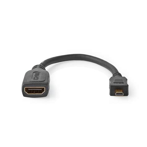 High Speed HDMI™ Cable with Ethernet | HDMI™ Connector | HDMI™ Connector | 4K@30Hz | 10.2 Gbps ...