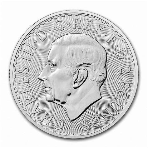 Buy 2023 Silver Britannia King Charles III Fine Silver 999 Coin 1oz ...