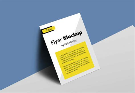 28+ Best Flyer Mockup PSD Templates For Free Download | WebThemez