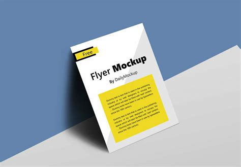 28+ Best Flyer Mockup PSD Templates For Free Download | WebThemez