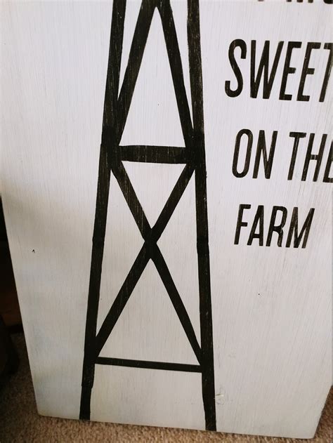 Handmade Wood Farmhouse Sign for Everyday Decor That Features | Etsy