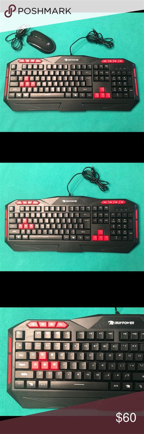 iBUYPOWER Gaming Keyboard & Mouse ⌨️ | Keyboard, Gaming computer, Mouse