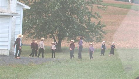 Amish children in school