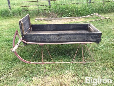 Horse Drawn Sleigh BigIron Auctions