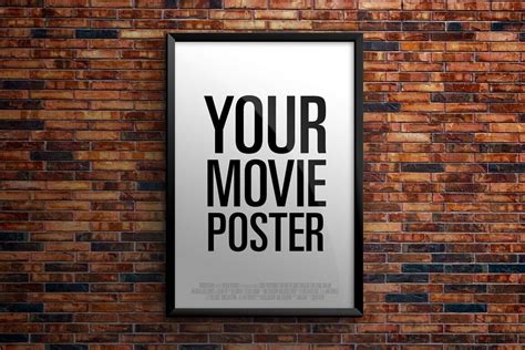 25+ Creative Movie Poster Mockup PSD Templates - Mockup Den