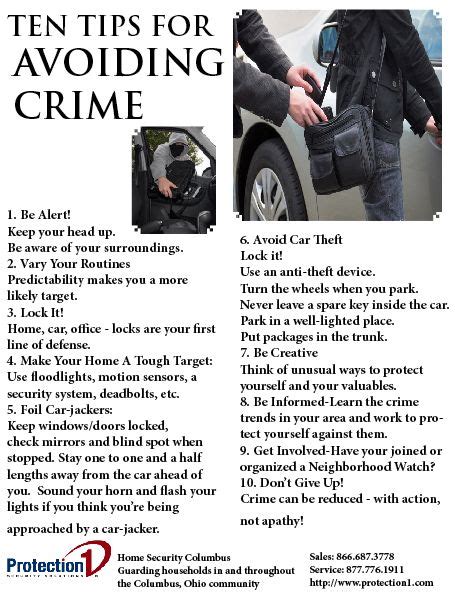 15 best Crime Prevention Tips images on Pinterest | Crime, Fracture mechanics and Personal safety