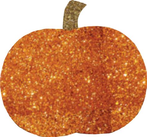 Transparent Glitter Pumpkin Png - Clip Art Library