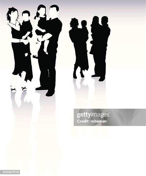 89 Family Hugging Silhouette High Res Illustrations - Getty Images