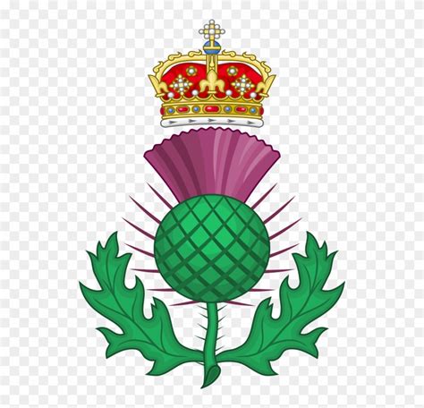 Download Thistle Royal Badge Of Scotland Clipart (#3239136) - PinClipart