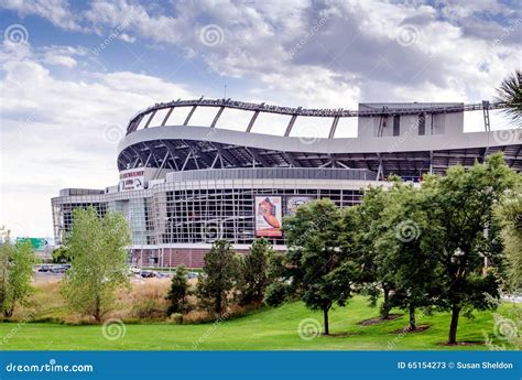 Invesco Field/ Denver Broncos Editorial Stock Photo - Image of work ...