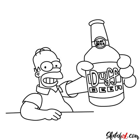 Bart Supreme Coloring Pages