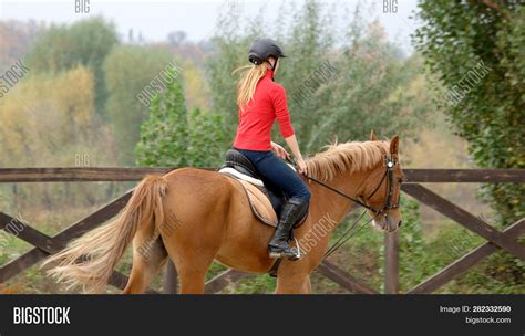 Woman Riding Horse, Image & Photo (Free Trial) | Bigstock