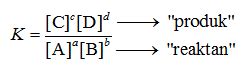 Kesetimbangan Kimia - Pengertian, Rumus Kp & Kc, Faktor, Contoh Soal