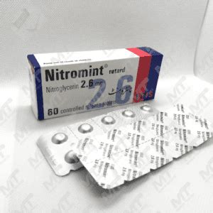 nitromint 2.6 mg side effects Archives - Memon Traders