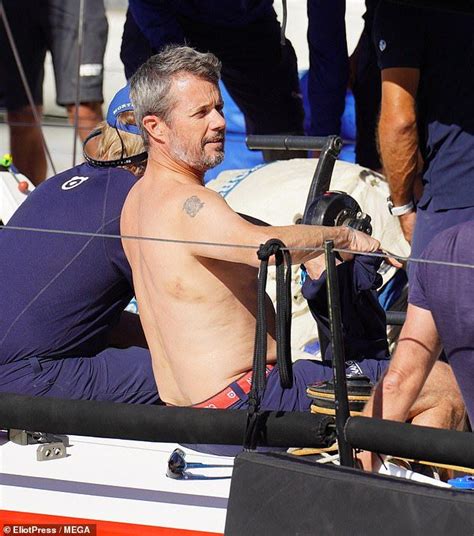 Prince Frederik of Denmark at 'sailing competition in St Tropez ...