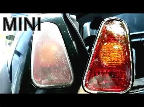 MINI Cooper Tail Light Replacement - YouTube