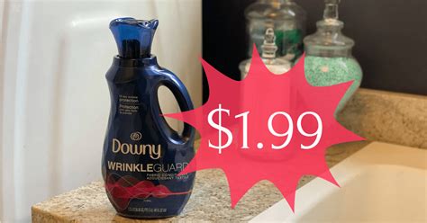 Downy Wrinkle Guard Fabric Softener is JUST $1.99 at Kroger! (Reg Price $7.99) - Kroger Krazy