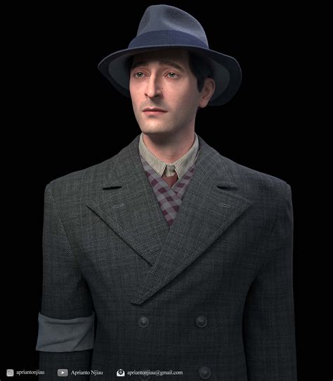 Adrien Brody in The Pianist (2002) - ZBrushCentral