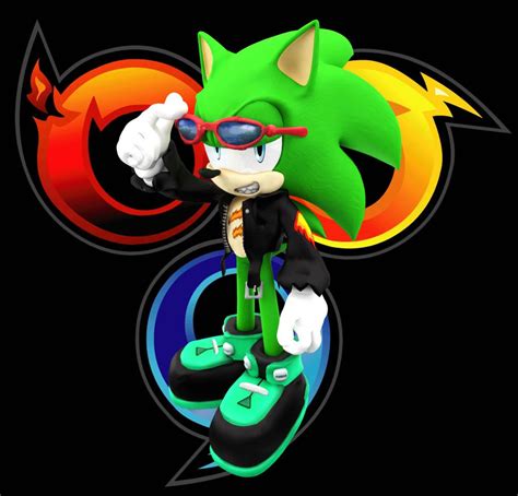 Scourge AKA Anti-Sonic by SondowverDarKRose on DeviantArt