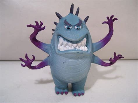 DISNEY MONSTERS INC THADDEUS BILE PHLEGM MONSTER PVC FIGURE 2001 HASBRO ...