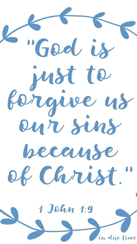 1 John 1:8-10 Forgive Our Sins #245 - In Due Time