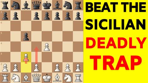 Crush the Sicilian Defense: TRAPS in Alapin Variation - Remote Chess ...