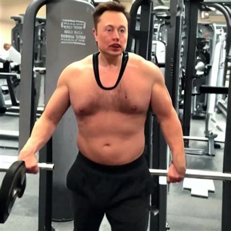 elon musk hitting the gym | Stable Diffusion