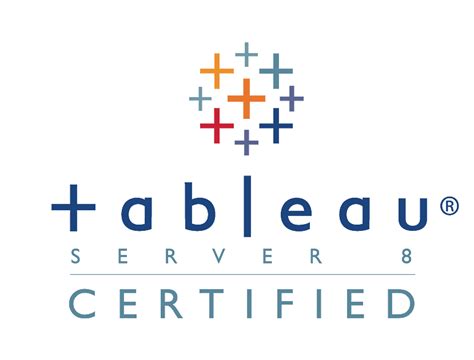 Tableau Server 8 Certified logo transparent PNG - StickPNG