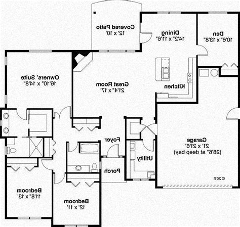 Modern House Design Blueprint