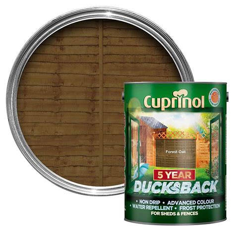 Cuprinol Ducks Back Forest Oak Fence Paint 5L