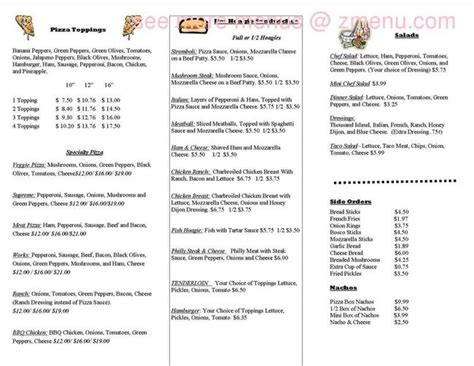 Online Menu of Dons Pizza & Pasta Restaurant, Shelbyville, Indiana, 46176 - Zmenu