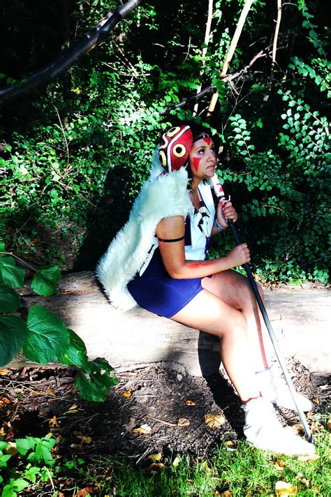 Princess Mononoke cosplay by ElektraAnimation on DeviantArt