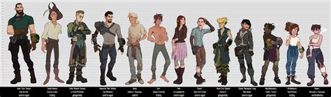 Fallout 4 - Character Sheet Line-up by CameronAugust on DeviantArt