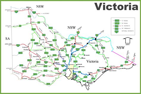 Printable Road Map Of Victoria