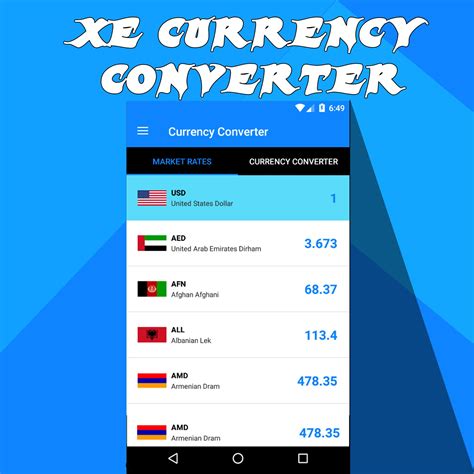 xe currency converter APK for Android Download