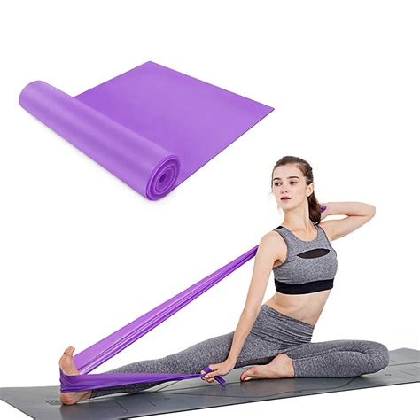 Exercise Resistance Bands Loop Gym Stretching Yoga Elastic Fitness ...